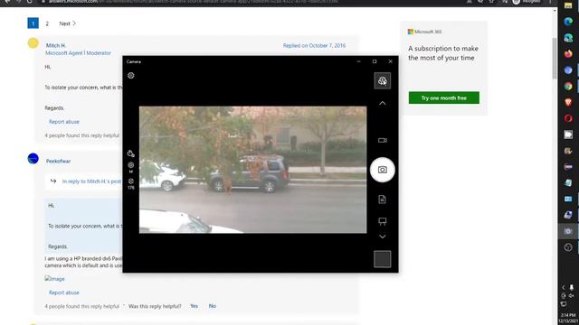 Windows 10 Camera app. Switch between multiple webcams with the top right "Change Camera" switch смотреть онлайн