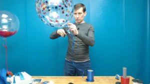 Шары баблс (BoBo / Deco Bubble) с конфетти: как обработать и надуть баблсы гелием