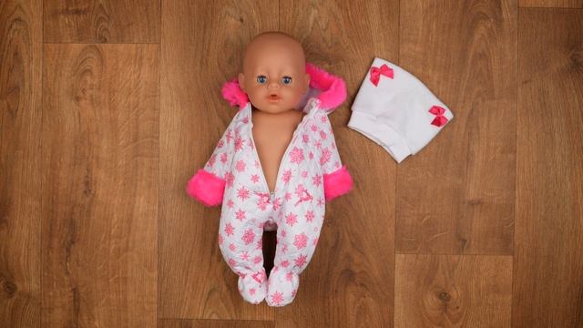 Зимний комбинезон для кукол КуклаПупс. Примерка на Baby Born Zapf Creation 43 см смотреть онлайн