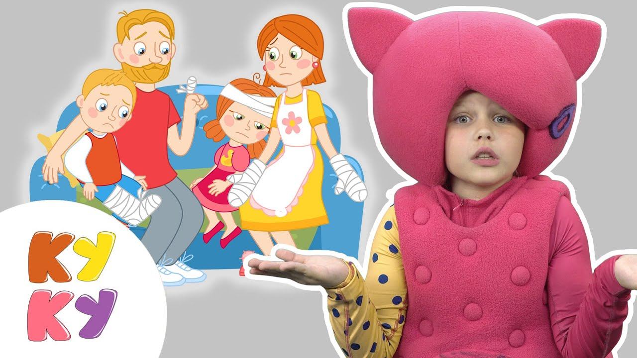 СКОРАЯ ПОМОЩЬ - Кукутики - Новинка песенка мультик страшилка для детей малышей смотреть онлайн