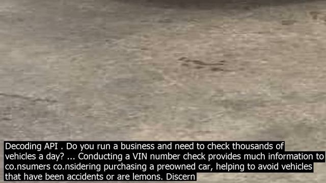 Vin number check sa please enter any vehicle identification number vin to check we recom смотреть онлайн