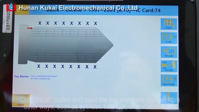 【SEC E9】How to cut Buick Excelle keys by using different ways Advanced course смотреть онлайн