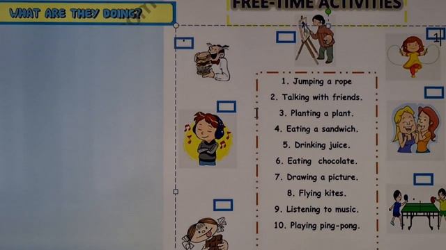 INGLÉS 2° Básico Free Time Activities & Present Continuous смотреть онлайн