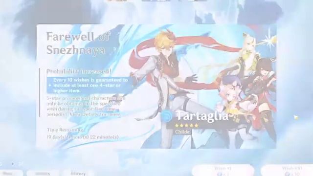 Genshin Impact Childe/Tartaglia Wishing Be Like [Meme] смотреть онлайн