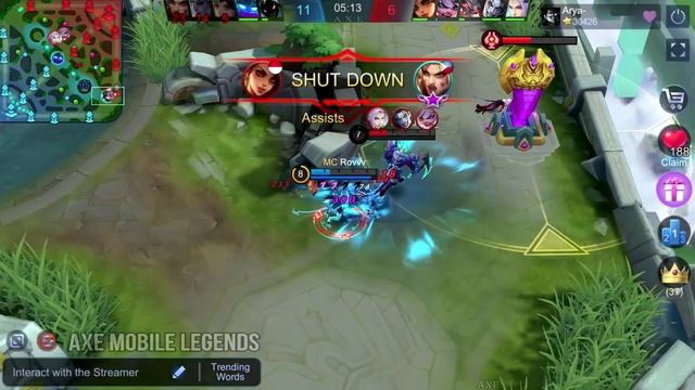 Masha Aggressive Offlaner - Top 1 Global Masha by Arya- - Mobile Legends: Bang Bang смотреть онлайн
