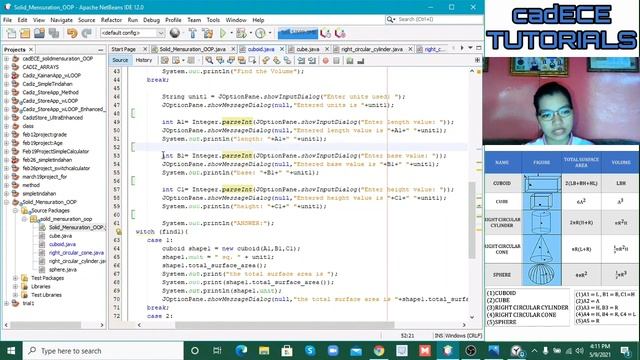 SOLID MENSURATION - OOP PROJECT | JAVA CONSOLE APP смотреть онлайн