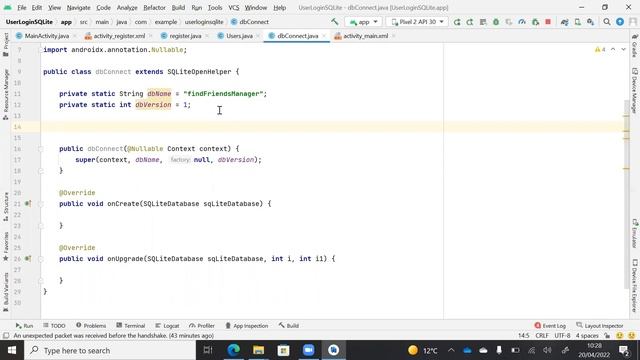 Java SQLite Register and Login Part 5 SQLiteOpenHelper Class смотреть онлайн