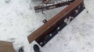 лопата отвал для снега на минитрактор своими руками #Sanek23rus #PRO100еРешение #БЕЗтокаря