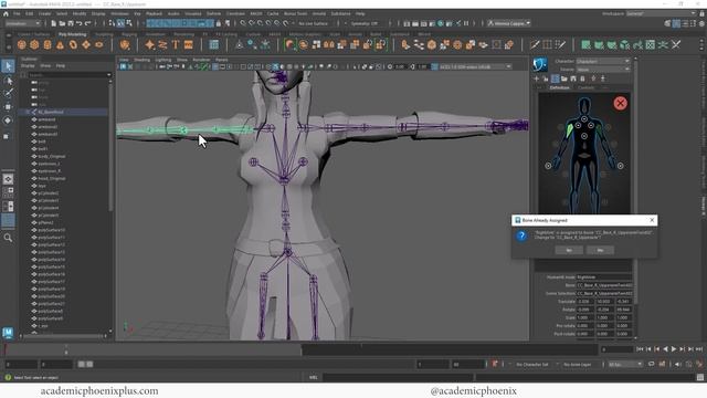 Quickly Rig a Character in accuRig and Maya 2023 HumanIK смотреть онлайн