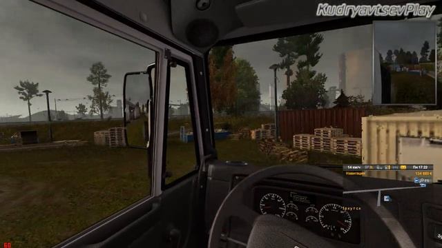 ОБЗОР KAMAZ 65221 BATYR ETS 2