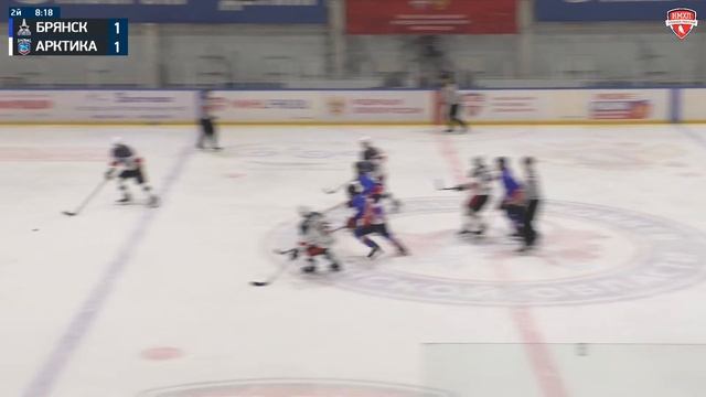 Первенство НМХЛ сезона 2022/2023 ХК Брянск (Брянск) - ХК Арктика (г. Мурманск) смотреть онлайн