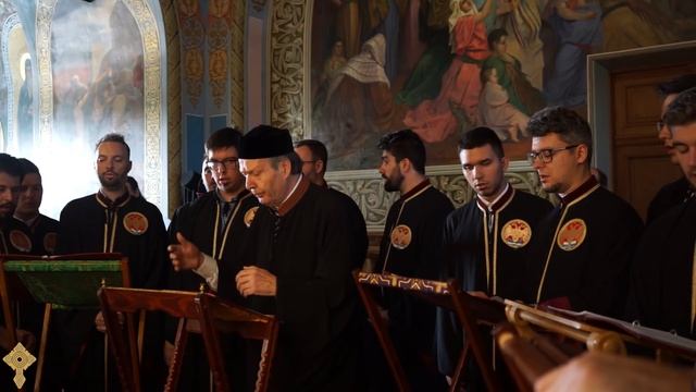 Агни Парфене (Марие Дево Чистая) на греческом языке | византийский хор «Агиос Иоаннис Кукузелис» смотреть онлайн