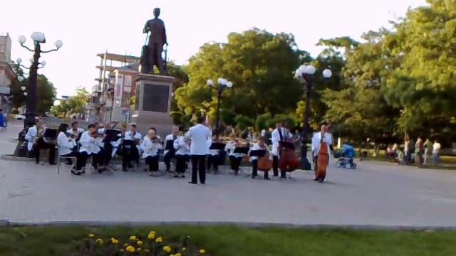 Херсон - Потемкинский сквер. Kherson. Park of Potemkin. смотреть онлайн