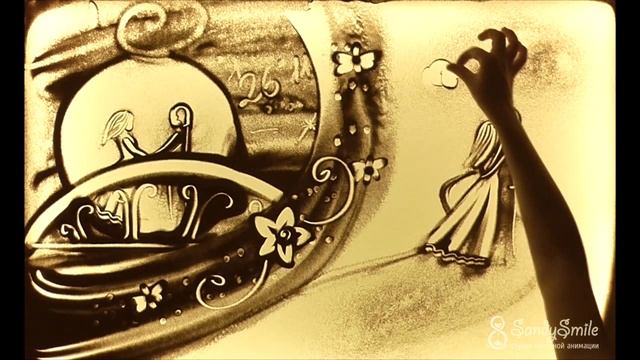 Песочное шоу на свадьбу от студии SandySmile смотреть онлайн