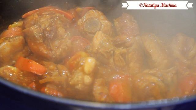 Мое любимое блюдо с тушеной капустой. Свиные ребра с капустой и картофельным пюре на гарнир. смотреть онлайн
