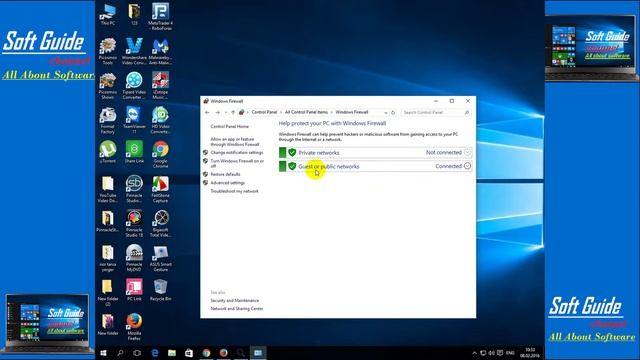 Как отключить брандмауэр Windows 10 смотреть онлайн
