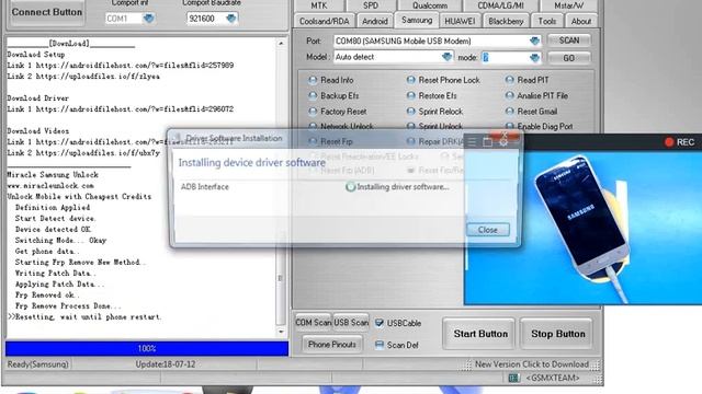 #J106h_FRP_Remove || Samsung J1 Mini (J106h) 6.0.1 FRP Bypass With Miracle Crack Just 1 Click 100%
