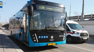 138 маршрут автобуса. 06.04.2023 год. Москва.