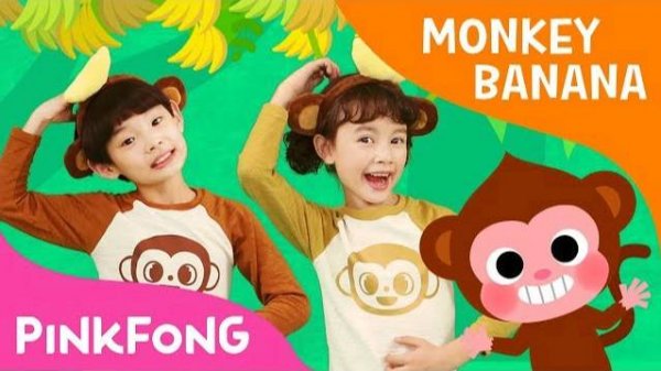 Monkey Banana Dance | Baby Monkey | Dance Along | Pinkfong Songs for Children
