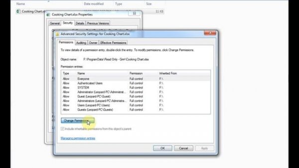Fix Read Only Files and Folders in Windows