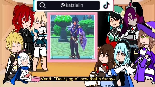 || Mondstadt + Traveller Reacts To Kaeya || 1/2 || Genshin Impact || GC||