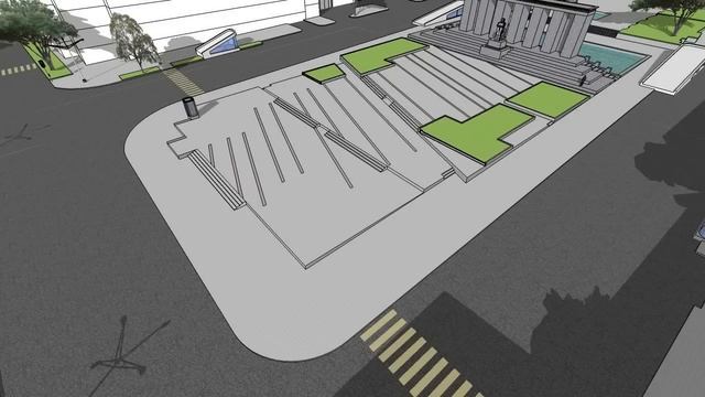 conceptual design of an underground parking garage at Shahumyan square (Yerevan , Armenia) смотреть онлайн