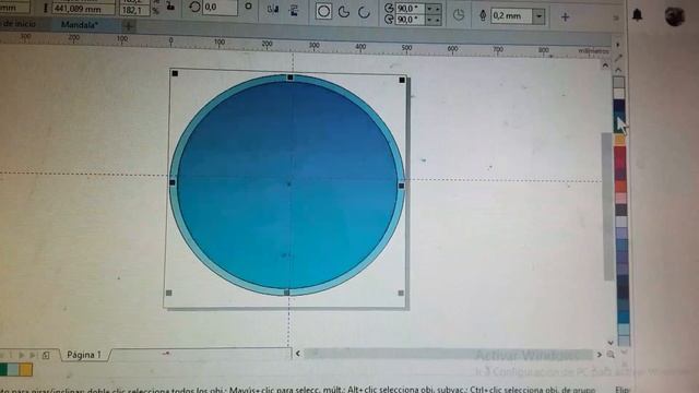 Como hacer una mandala en corel draw смотреть онлайн