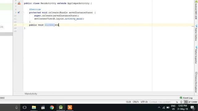 Open Link in Browser | Android App | Android Studio смотреть онлайн