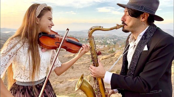 Daniele Vitale & Karolina Protsenko We Are The World - Sax and Violin