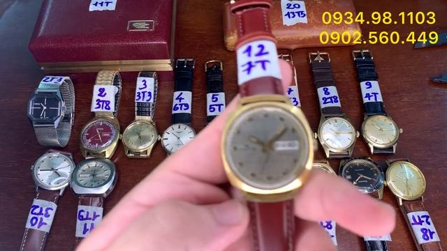 7/4 Chia sẻ bộ sưu tập đồng hồ đeo tay Thuỵ Sĩ chính hãng giá rẻ nhưng chất lượng смотреть онлайн