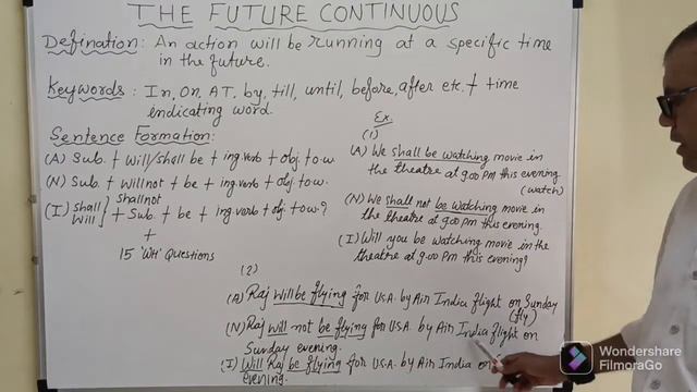The Future Continuous Tense смотреть онлайн