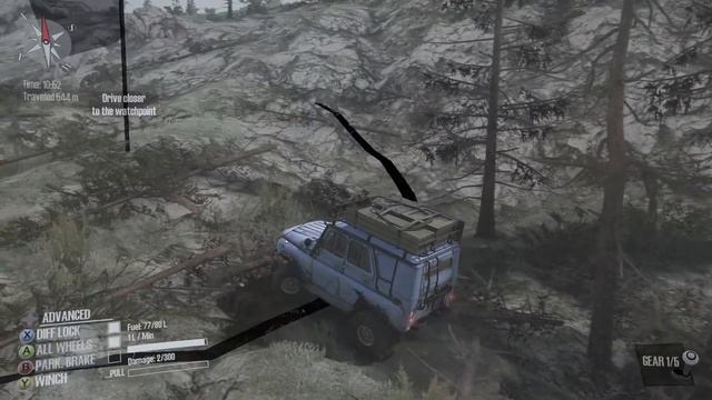 MudRunner - The Expedition - Gameplay смотреть онлайн