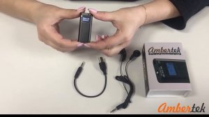 Ambertek VR700 мини диктофон с дисплеем и датчиком звука