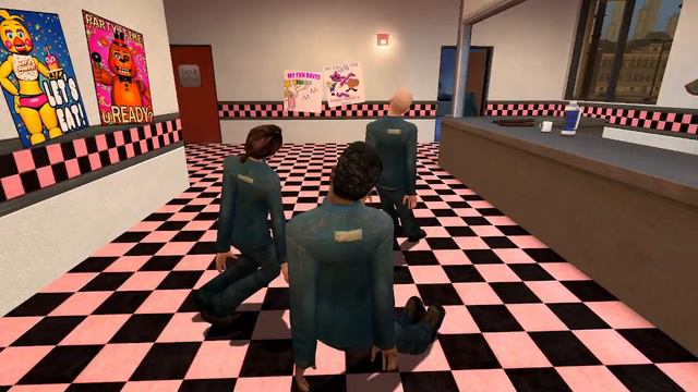 Gmod Fnaf | Freddy and da Friends Reopen the Pizzeria смотреть онлайн