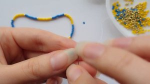 Застежка из бисера. Чокер из бисера без застежки. Как сделать застежку из бисера