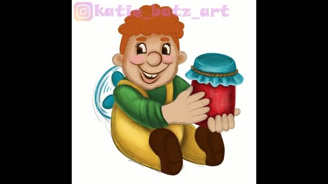 Карлсон в Procreate смотреть онлайн