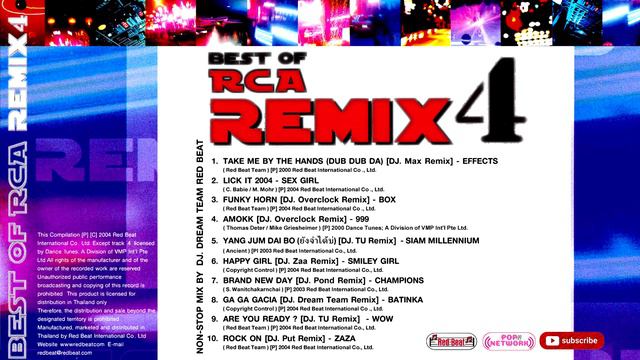 BEST OF RCA REMIX 4 смотреть онлайн