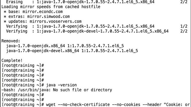 How to remove OpenJDK and install Oracle JDK смотреть онлайн
