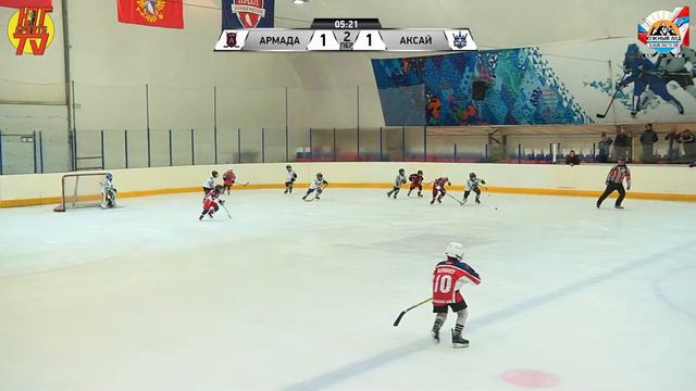 ХК "Армада" - ХК "Аксай" Турнир по хоккею «Южный Лед» среди хоккейных команд 2015 г.р. смотреть онлайн
