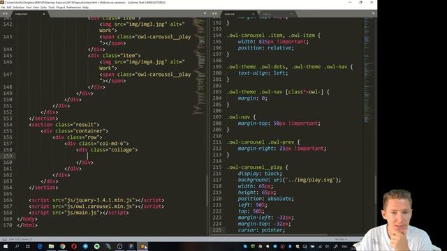 [Жесть!] ~4 часа верстки лендинга из Figma на HTML/CSS/Bootstrap 4 с нуля! смотреть онлайн