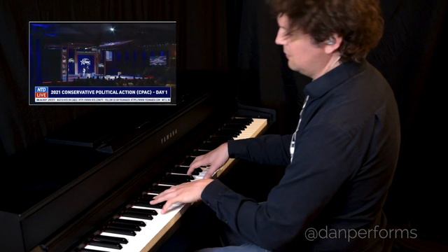CPAC National Anthem 2021 Accompaniment - Piano by DanPerforms смотреть онлайн