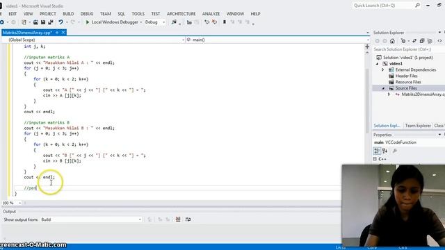 Array Matriks 2 Dimensi CPP Modul 7 8 смотреть онлайн
