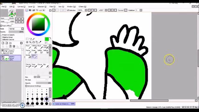Undertale- ♥Asriel Speedpaint♥ смотреть онлайн