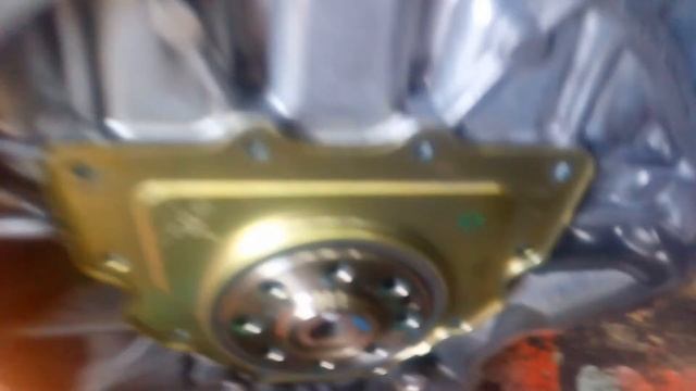 Снятие поддона на моторе R9M