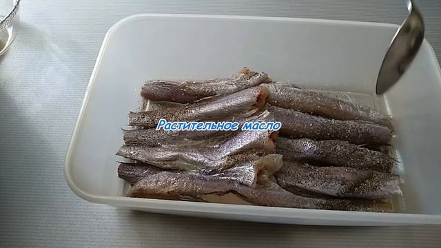 Путассу, запеченная в духовке, с минимумом масла и сухарей. КБЖУ – 110/19/3/1 смотреть онлайн