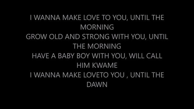 Efya - Until The Dawn (lyrics) смотреть онлайн