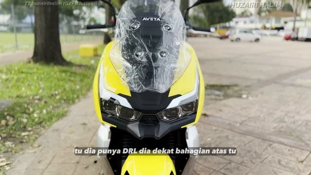 PENCABAR ADV 150? AVETA VADV150 REVIEW | SKUTER OFF-ROAD FUTURISTIK | DAYANG ADV150 [4K HD] смотреть онлайн