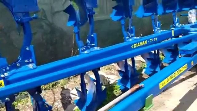 ПЛУГ ОБОРОТНЫЙ НАВЕСНОЙ «DAIMAN-7+1» смотреть онлайн