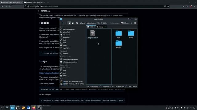 OBS mit AMD-Grafikkarte unter Linux || obs-gstreamer || h.264 & h.265 ohne AMF смотреть онлайн