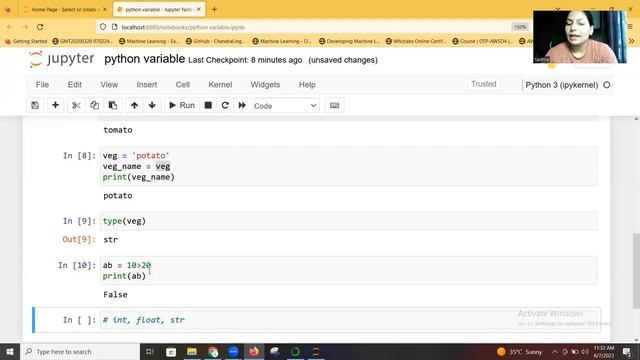 Data Type And Variables In Python | Python In Hindi | Python Learning смотреть онлайн